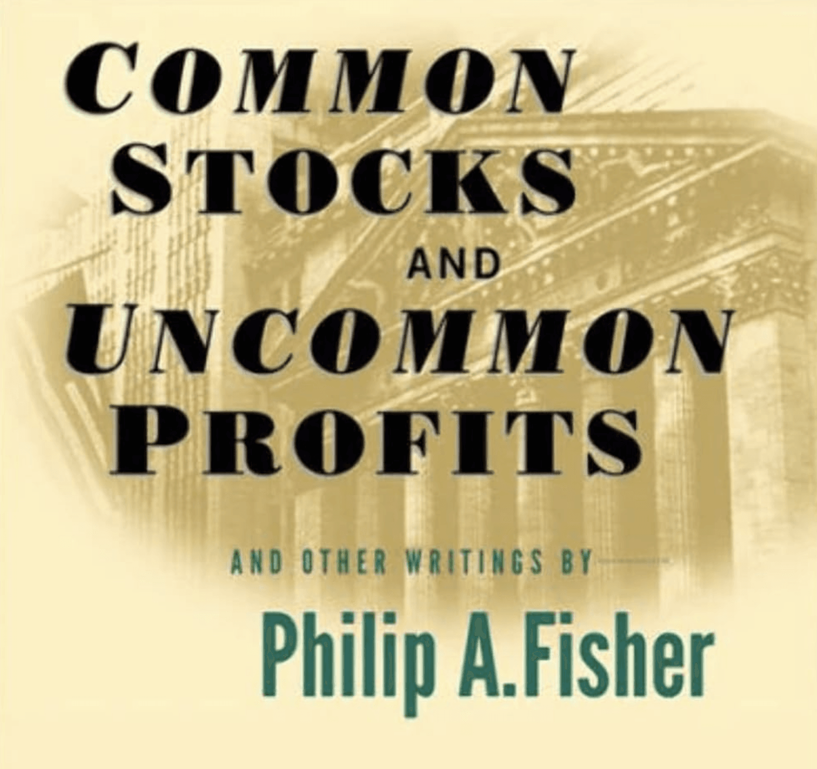 Common Stocks and Uncommon Profits book cover