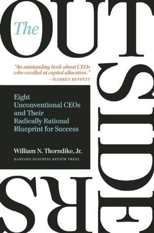 Cover of The Outsiders by William N. Thorndike