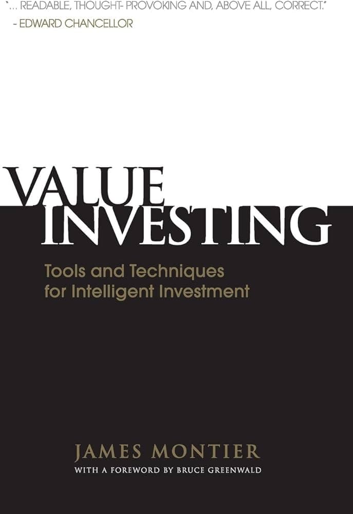 Cover of Value Investing by James Montier