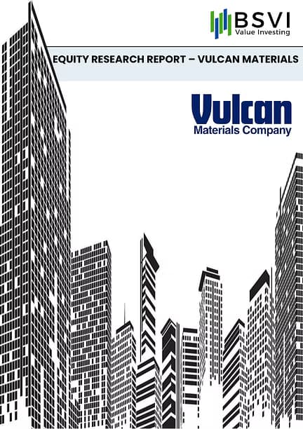Vulcan Materials report cover